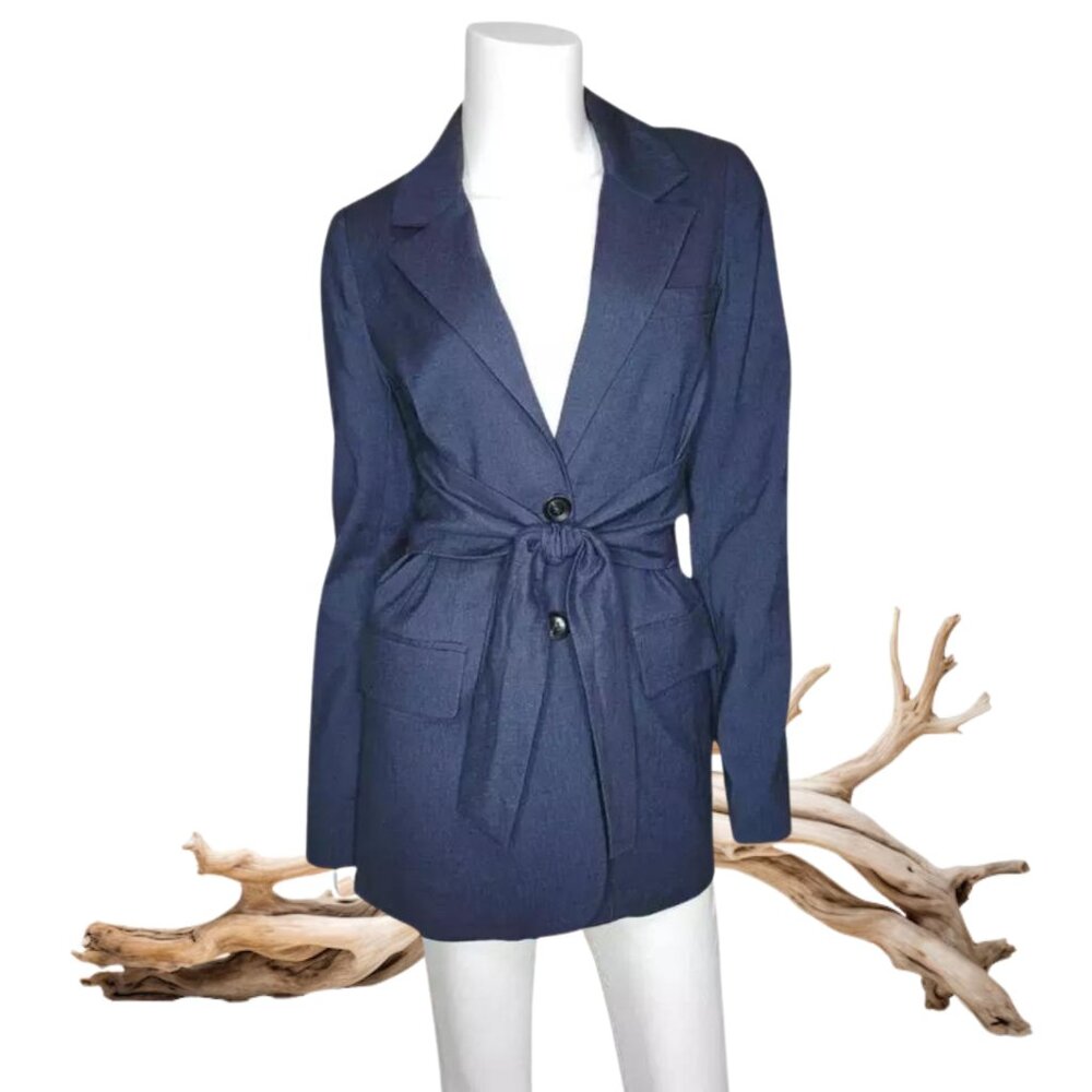 [Sold] MARISSA WEBB S/S 2019 "Porter" Cut-Out Blazer | Size XS | Retail $900 - Picture 2 of 7